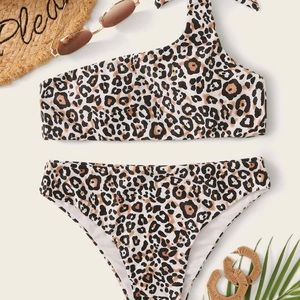 SHEIN bikini cheetah Small